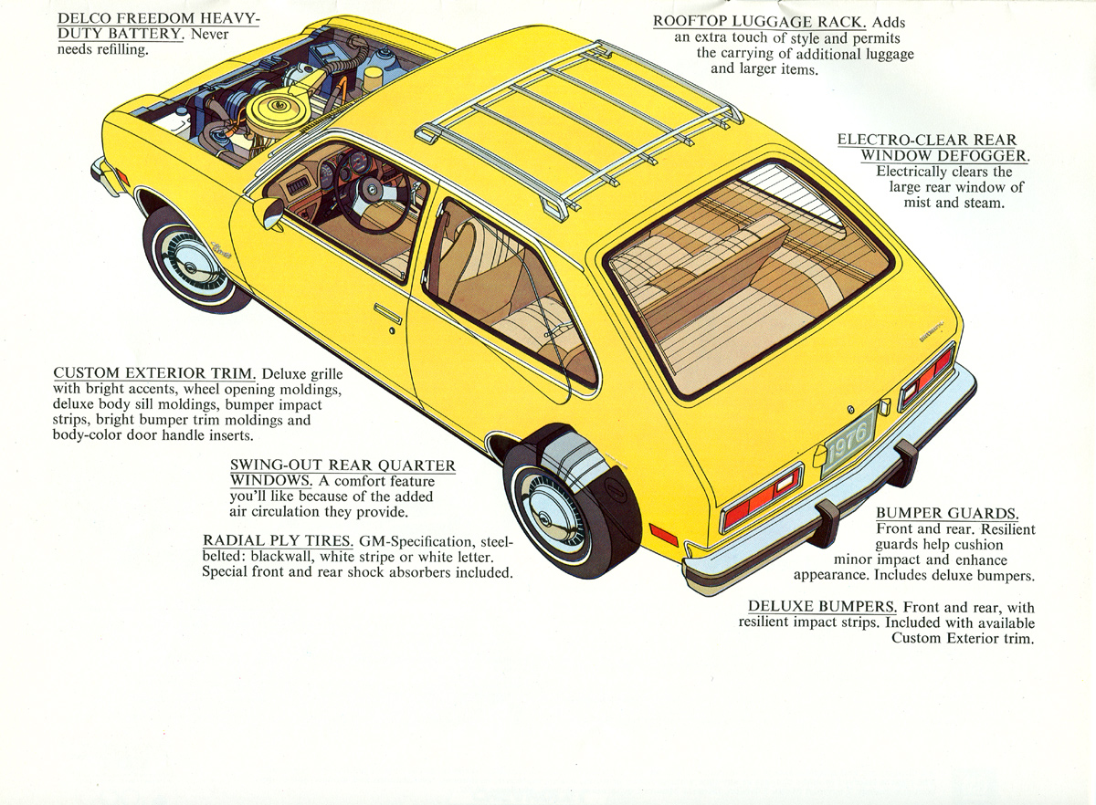 1976 Chev Chevette Brochure Page 2